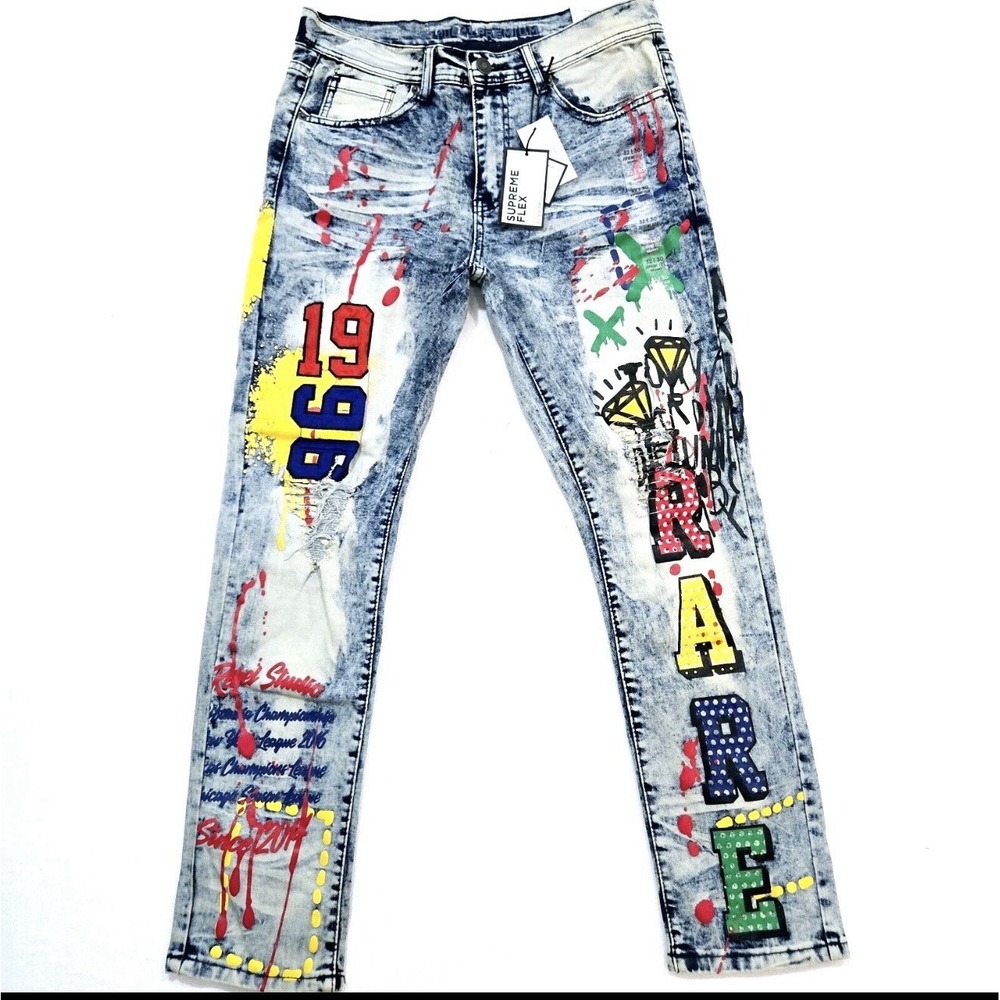 Rue 21 Supreme Flex Unisex Skinny Jeans Size 34/30